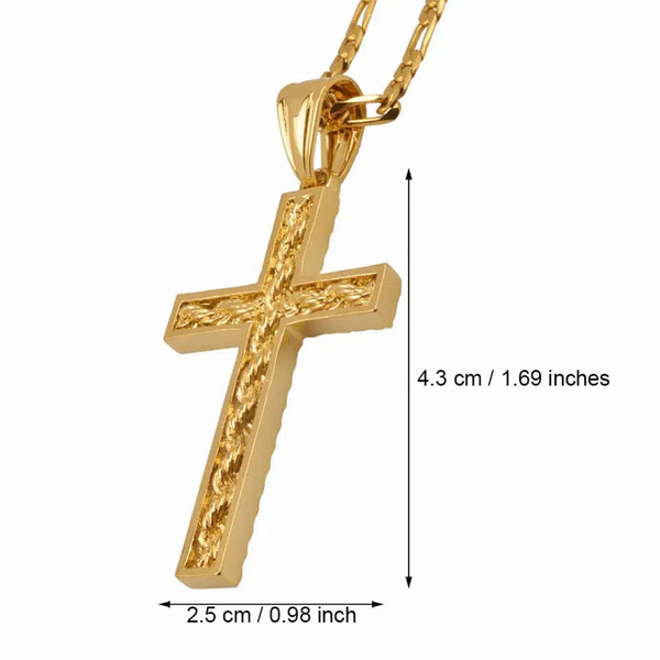 Crucifix Pendant Necklace