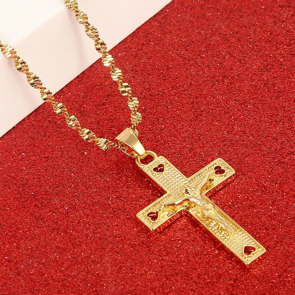 Crucifix Pendant Necklace