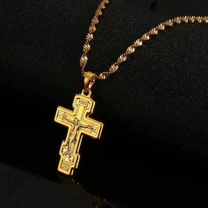 Crucifix Pendant Necklace