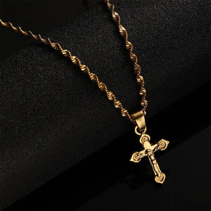 Crucifix Pendant Necklace