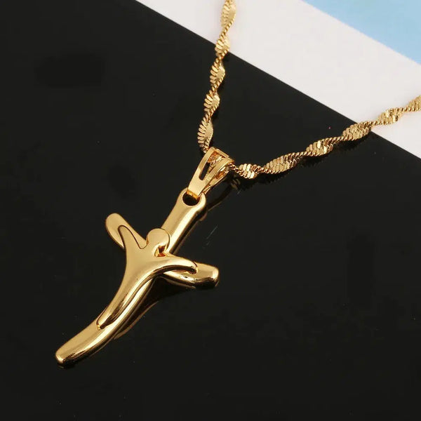 Crucifix Pendant Necklace