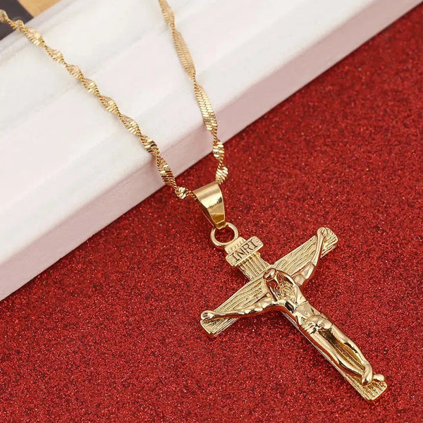 Crucifix Pendant Necklace