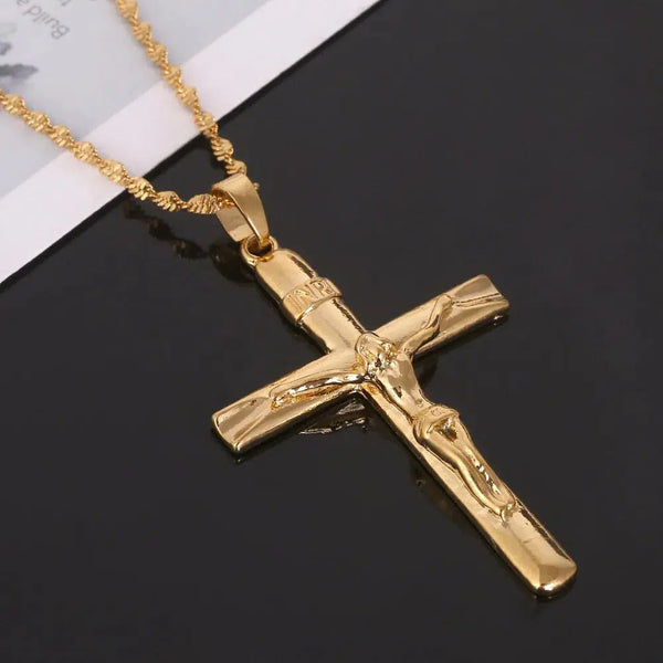 Crucifix Pendant Necklace