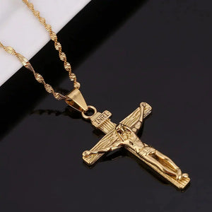 Crucifix Pendant Necklace