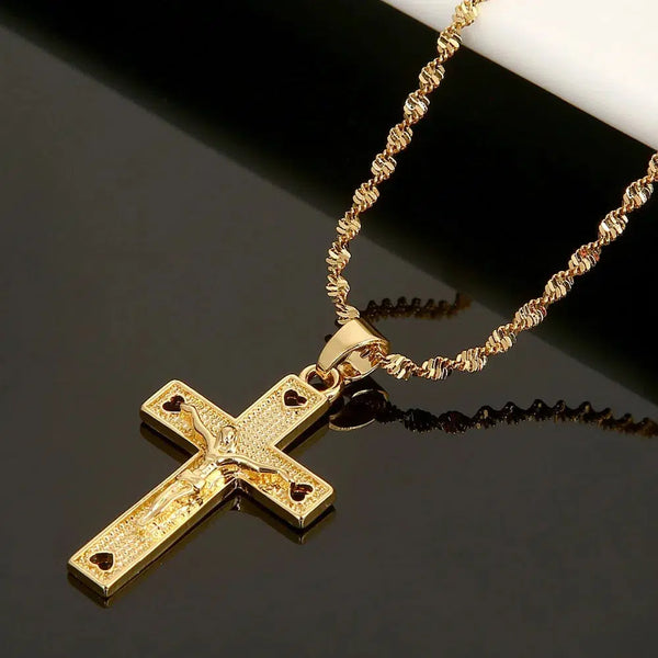 Crucifix Pendant Necklace