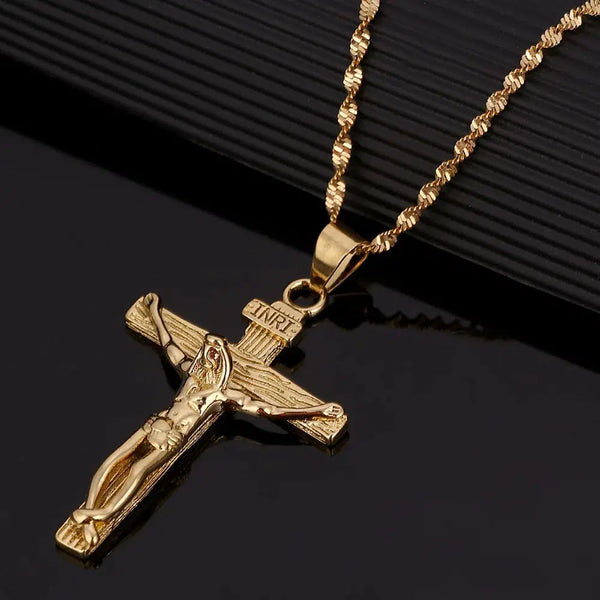 Crucifix Pendant Necklace