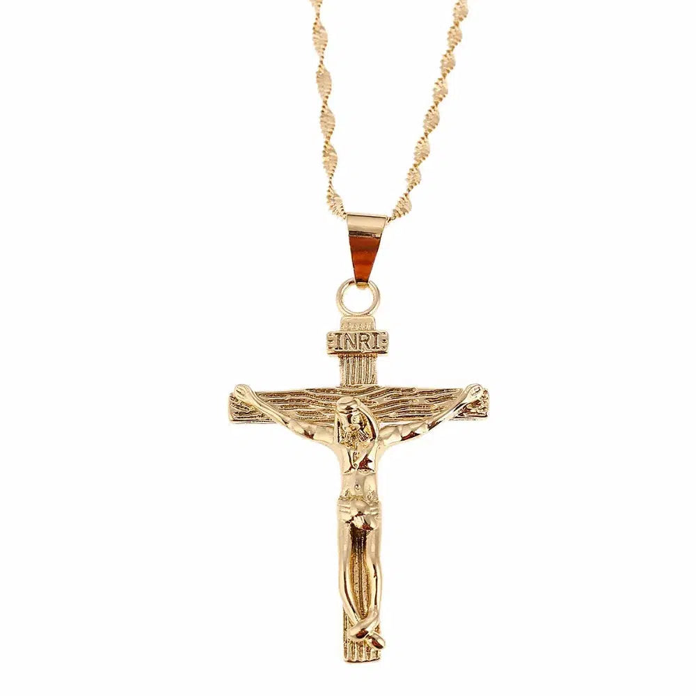 Crucifix Pendant Necklace