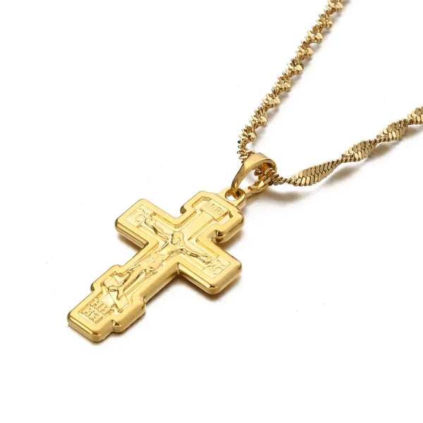 Crucifix Pendant Necklace