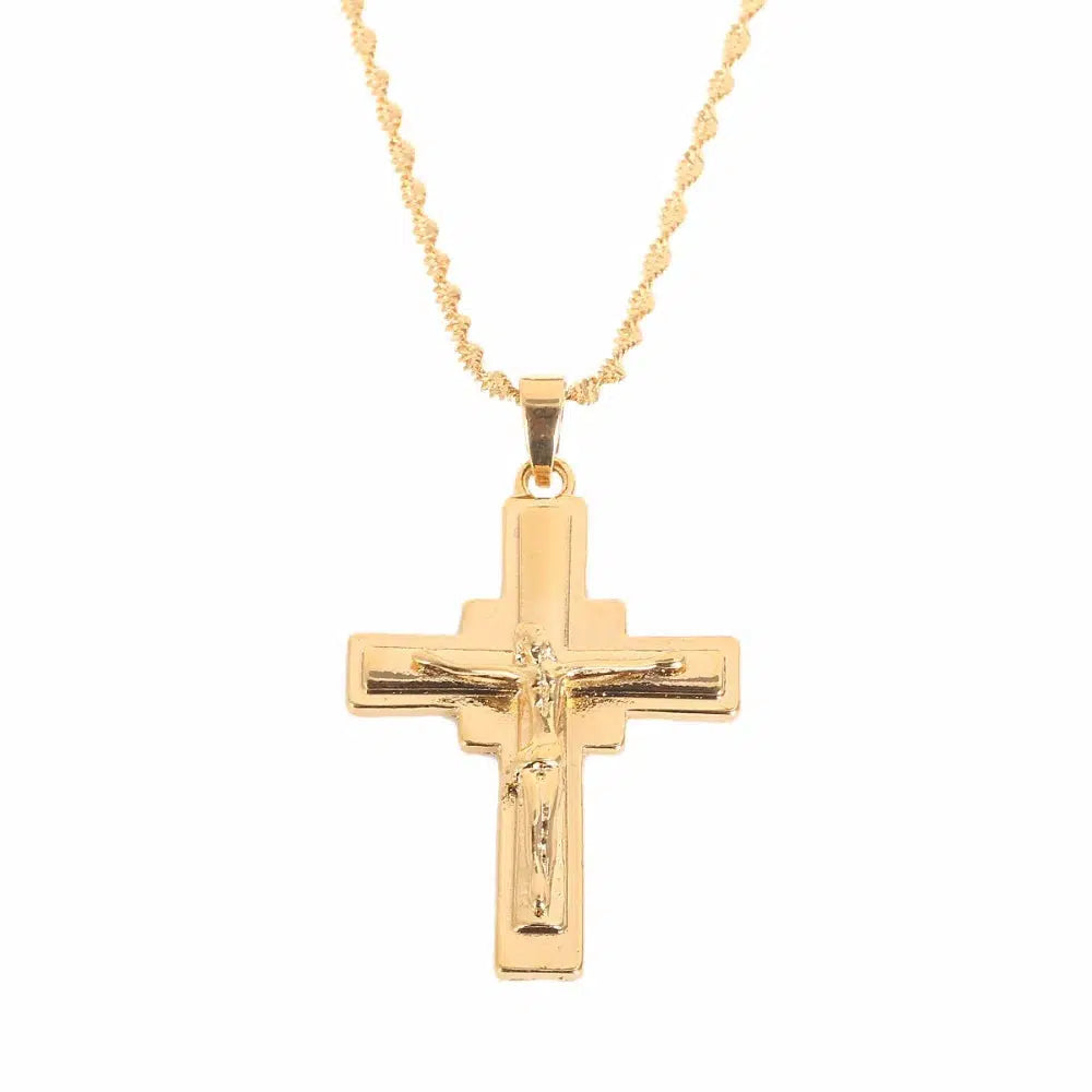 Crucifix Pendant Necklace