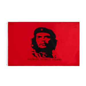 Cuba Che Guevara Flag - 90x150cm(3x5ft) - 60x90cm(2x3ft)