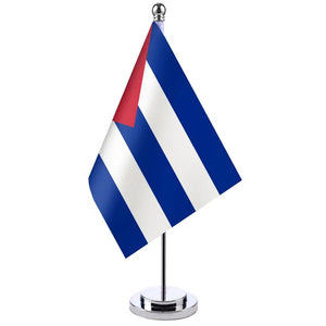 Cuba Desk Flag - Small Office Table Flag