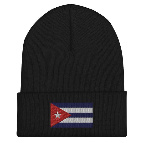 Cuba Flag Beanie - Embroidered Winter Hat