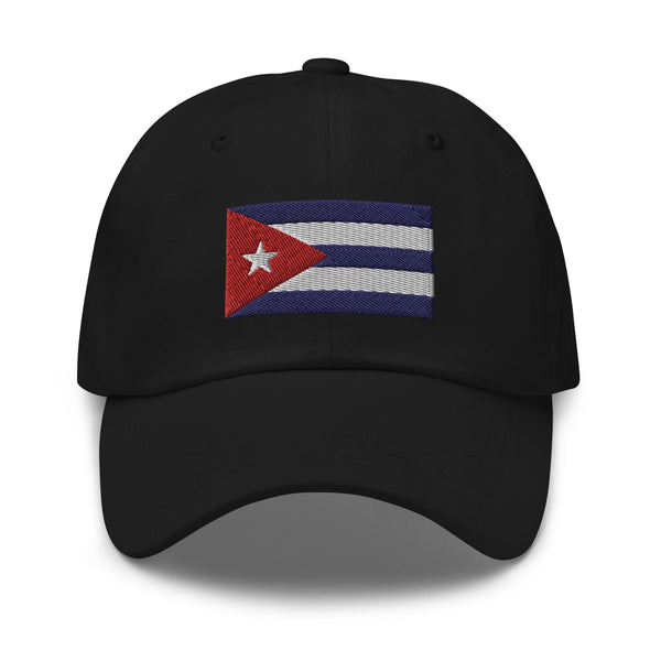 Cuba Flag Cap - Adjustable Embroidered Dad Hat
