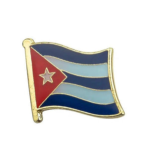 Cuba Flag Lapel Pin - Enamel Pin Flag