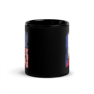 Cuba USA Flag - Half American Mug