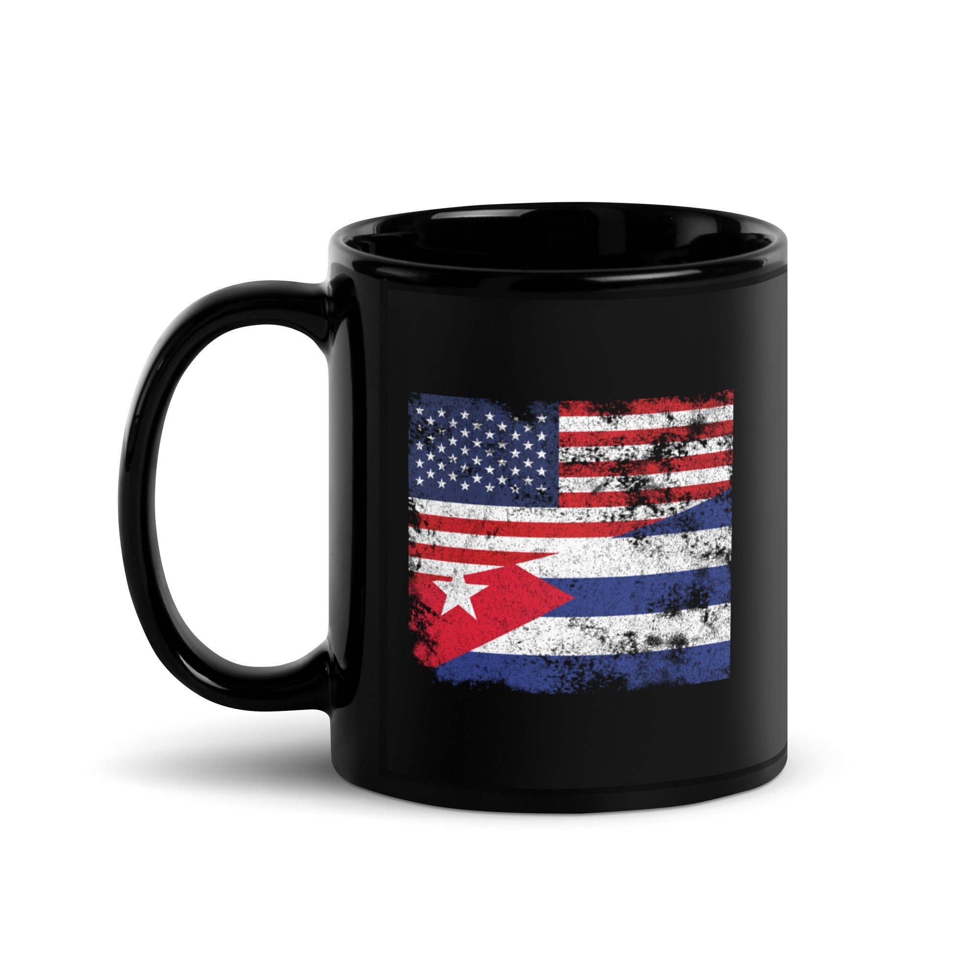 Cuba USA Flag Mug