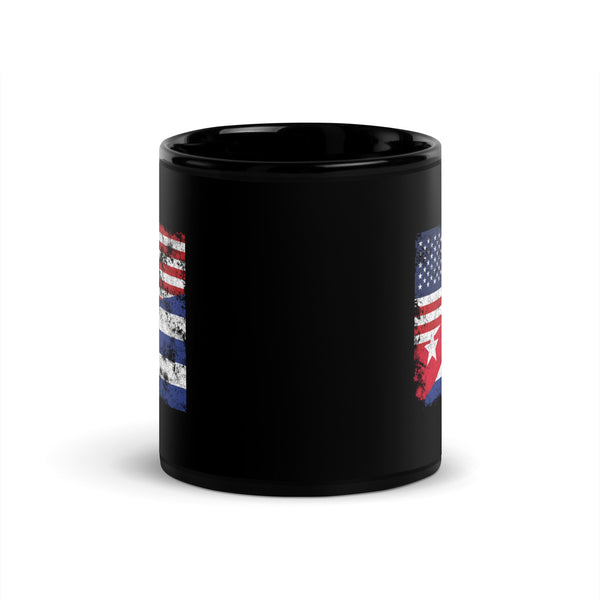 Cuba USA Flag Mug