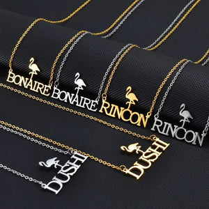 Curacao, Bonaire, Rincon, Dushi Pendant Necklaces