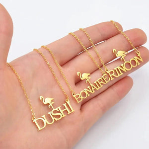Curacao, Bonaire, Rincon, Dushi Pendant Necklaces