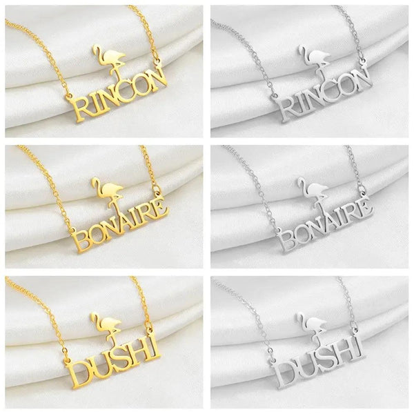 Curacao, Bonaire, Rincon, Dushi Pendant Necklaces