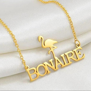 Curacao, Bonaire, Rincon, Dushi Pendant Necklaces