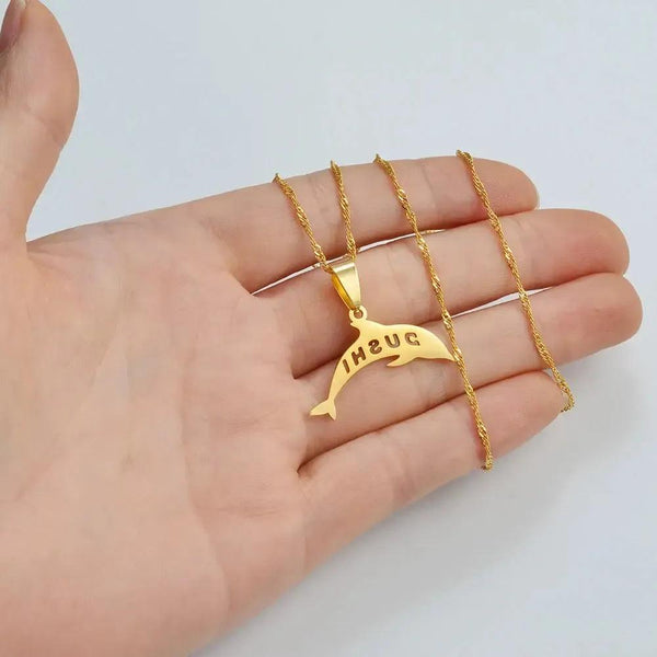 Curacao Dushi Necklace - Dolphin Pendant