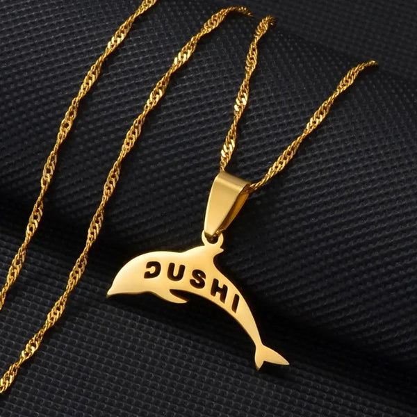 Curacao Dushi Necklace - Dolphin Pendant