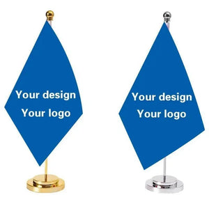 Custom Desk Flag - Small Office Table Flag