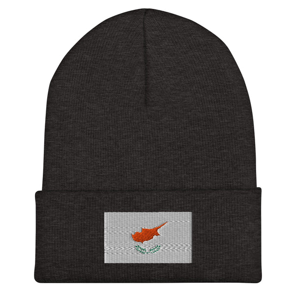 Cyprus 1960-2006 Flag Beanie - Embroidered Winter Hat