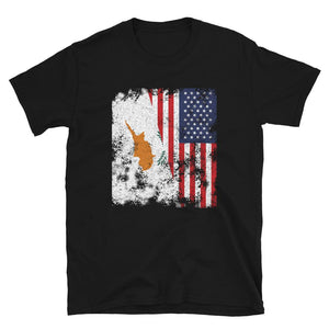 Cyprus 1960-2006 USA Flag T-Shirt