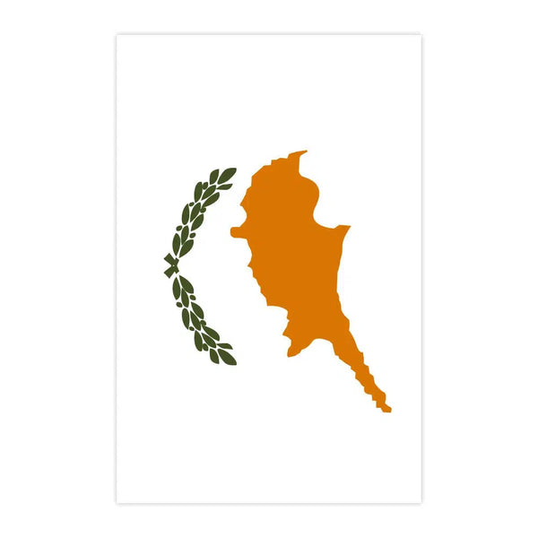 Cyprus Flag Bunting Banner - 20Pcs