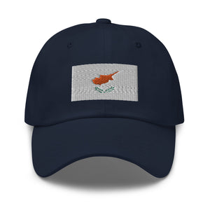 Cyprus Flag Cap - Adjustable Embroidered Dad Hat