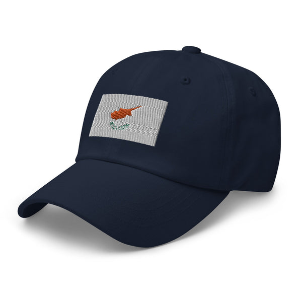 Cyprus Flag Cap - Adjustable Embroidered Dad Hat