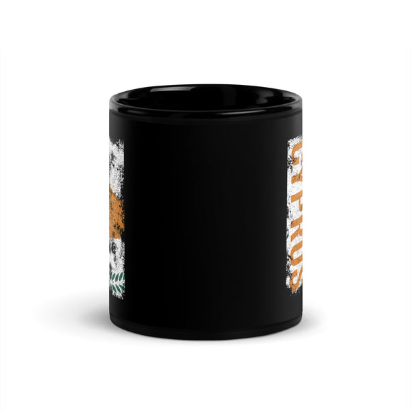 Cyprus Flag - Distressed Flag Mug