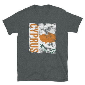 Cyprus Flag Distressed T-Shirt