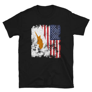 Cyprus USA Flag T-Shirt