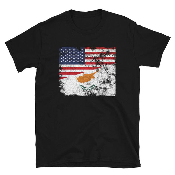 Cyprus USA Flag T-Shirt