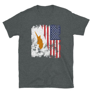 Cyprus USA Flag T-Shirt