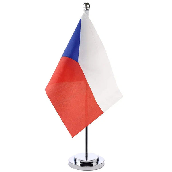 Czech Republic Desk Flag - Small Office Table Flag