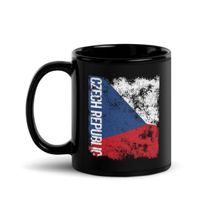 Czech Republic Flag - Distressed Flag Mug