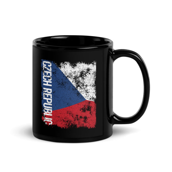 Czech Republic Flag - Distressed Flag Mug