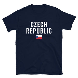 Czech Republic Flag T-Shirt