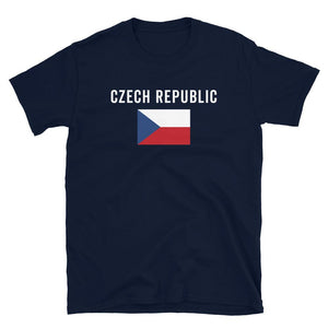 Czech Republic Flag T-Shirt