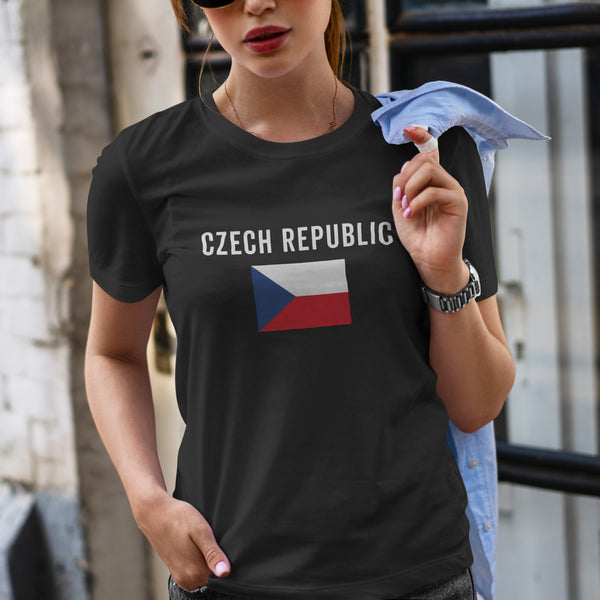 Czech Republic Flag T-Shirt