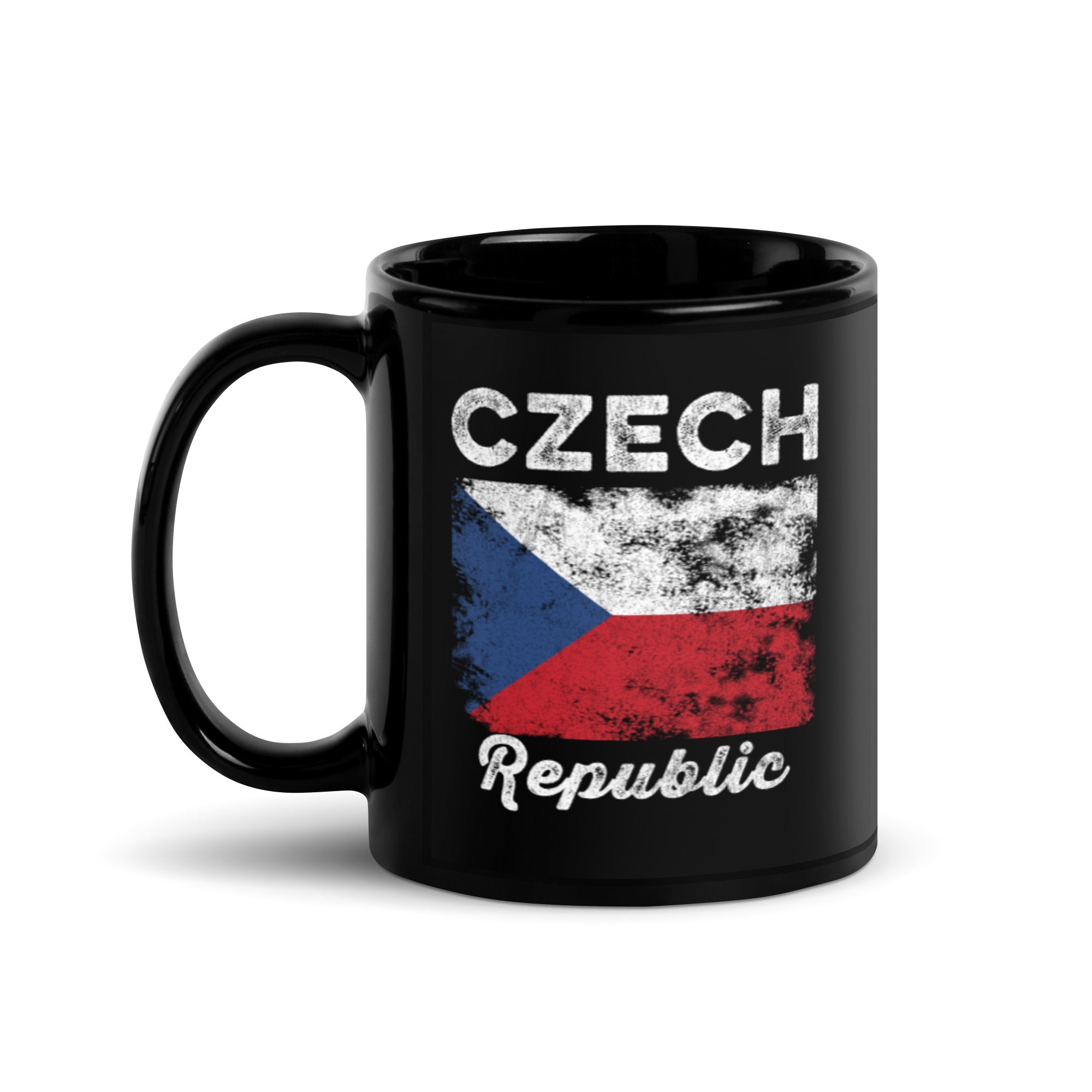 Czech Republic Flag Vintage - Czech Flag Mug