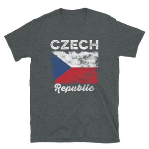 Czech Republic Flag Vintage - Czech Flag T-Shirt