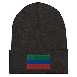 Dagestan Flag Beanie - Embroidered Winter Hat