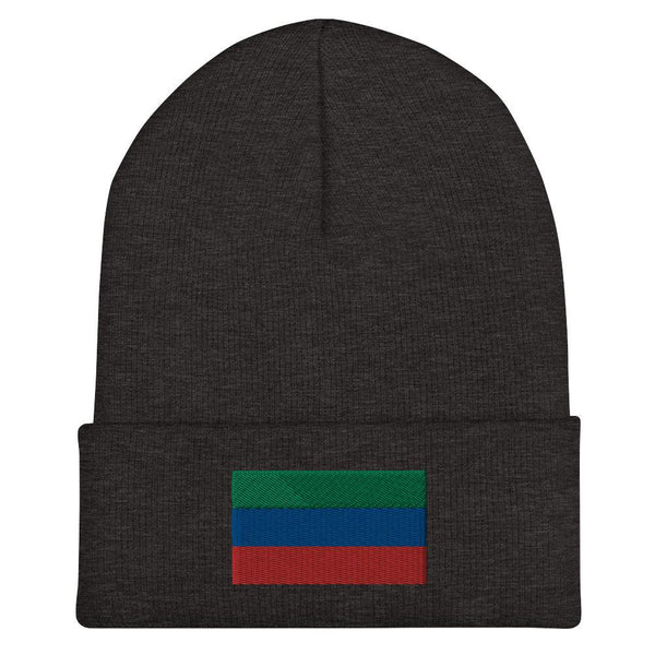 Dagestan Flag Beanie - Embroidered Winter Hat