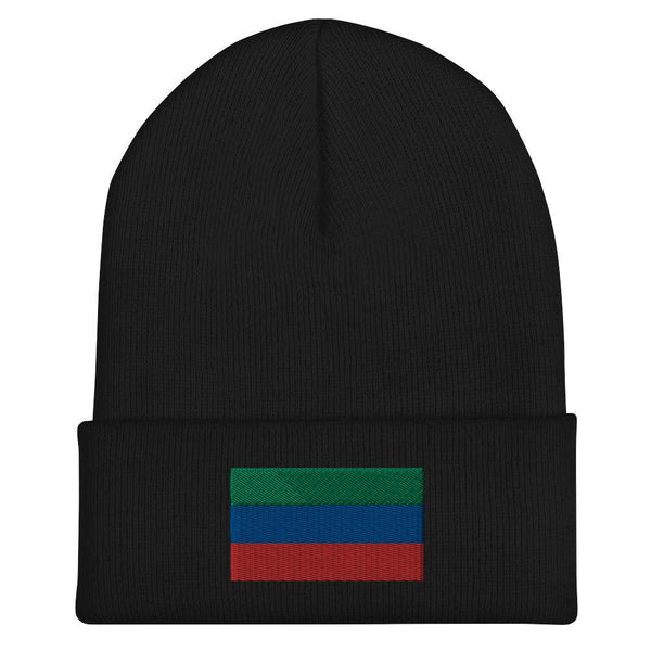 Dagestan Flag Beanie - Embroidered Winter Hat
