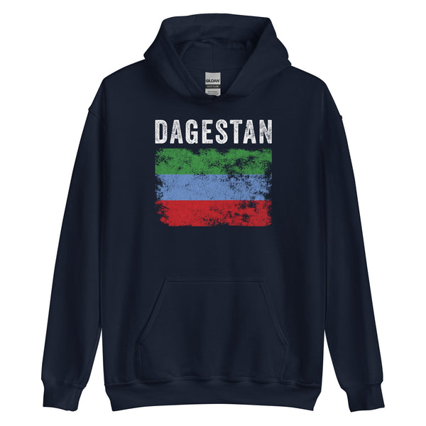 Dagestan Flag Distressed - Dagestan Flag Hoodie